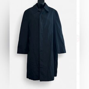 Hart Schaffner Marx Navy Trench Coat
